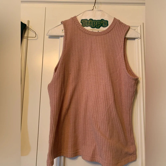 Set 4 SHEIN ribbed high neck tank tops size XL - Picture 5 of 14